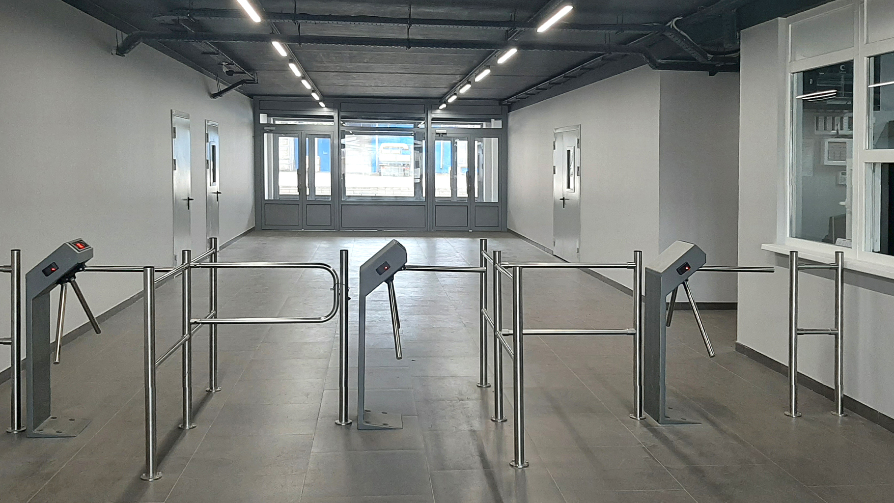 Проходная индустриального парка ЭЛТРА